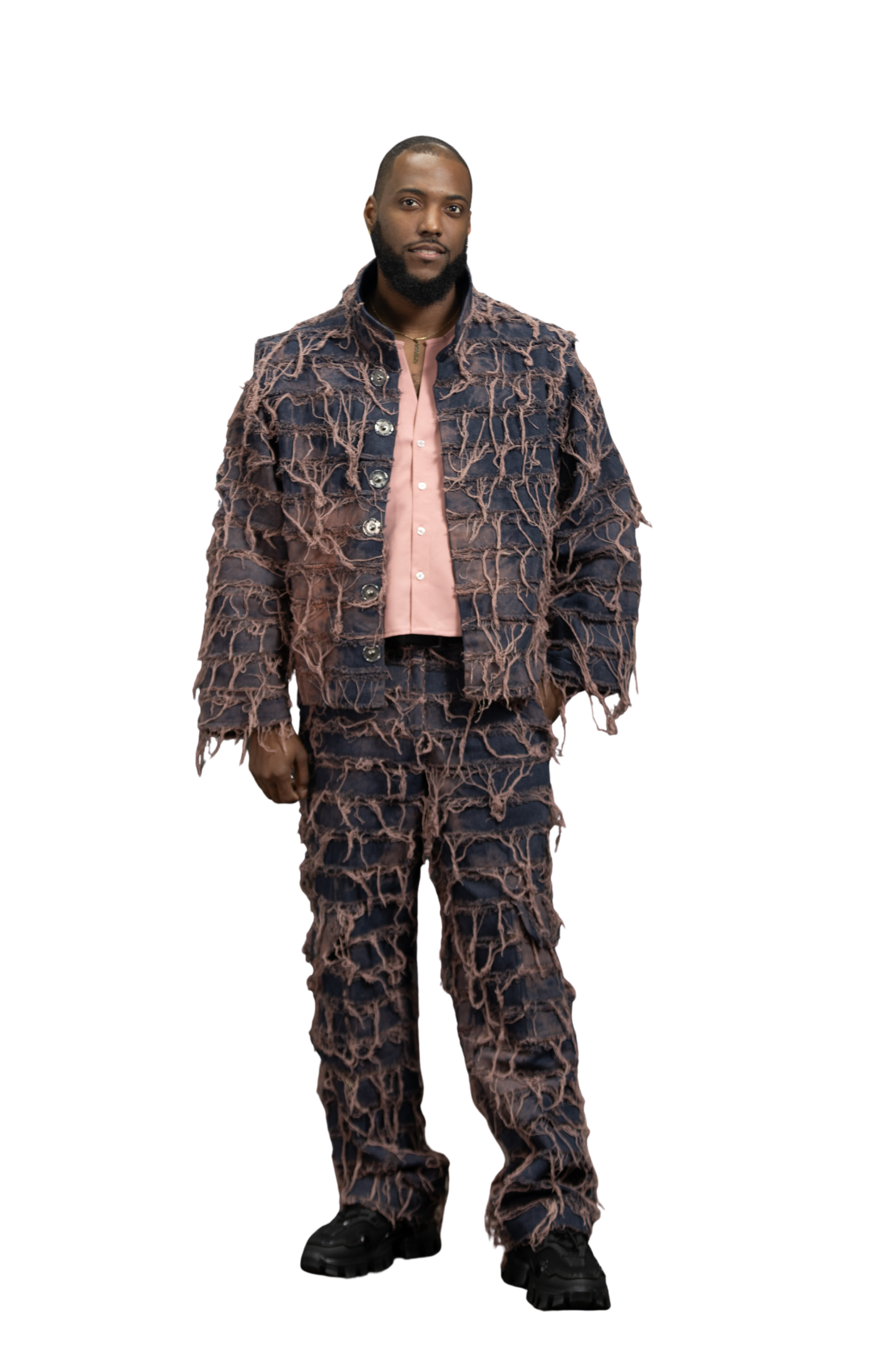 Frayed Armor Three-Piece